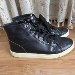 Frye And Co. Black High-Top Sneakers